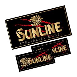 画像1: サンライン　（SUNLINE）　【1,200円・ポスト投函型可】　ステッカーセット　ST-5500 ゴールド
