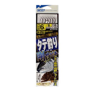 画像: オーナー　（OWNER）　【20%OFF・ポスト投函型可】　タテ釣り剛サビキ　5号・6号　F-3560　6本針