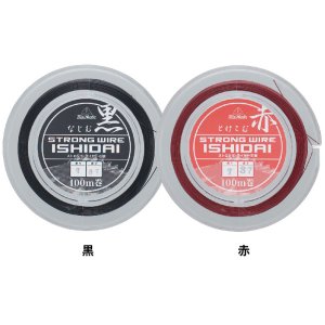 画像: 釣武者　（TSURIMUSHA）　【10%OFF・ポスト投函型便可】　ストロングワイヤー石鯛　黒・赤（♯37・♯38）