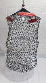 画像: ワイヤースカリ　【980円】　 クレモナ網　黒　40cm3段