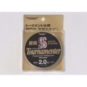 画像: 東レ　（TORAY）　【最終OFF・800円・ポスト投函型可】　銀鱗SS　トーナメンター　1.5号　1.75号　2.0号　150m　 