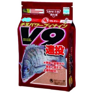 画像: マルキュー　（MARUKYU）　【20%OFF・集魚剤・撒き餌】　チヌパワーV9遠投