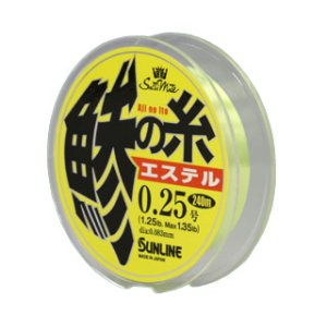 画像: サンライン　（SUNLINE)　【1,490円・ポスト投函型可】　SaltiMate 鯵の糸 エステル　0.25号・0.3号　240m 