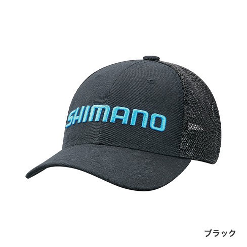 画像1: シマノ　（SHIMANO）　【20%OFF・レターパック可】　ベーシックハーフメッシュキャップ 　ブラック・ネイビー　CA-062T