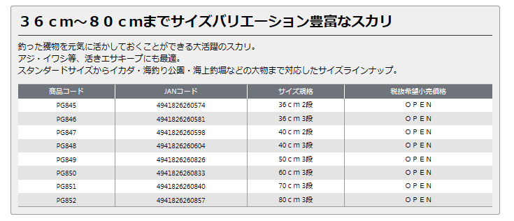 画像: OGK　パイレン　ホーススカリ　【980円】　40ｃｍ×2段　PG-847 