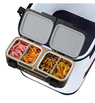 画像5: ☆NEW残り1個！　マルキュー　（MARUKYU）　【20%OFF】　即納！　パワーエサバケットSP（スペシャル）　レッド