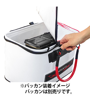 画像: ☆NEW残り1個！　マルキュー　（MARUKYU）　【20%OFF】　即納！　パワーエサバケットSP（スペシャル）　レッド